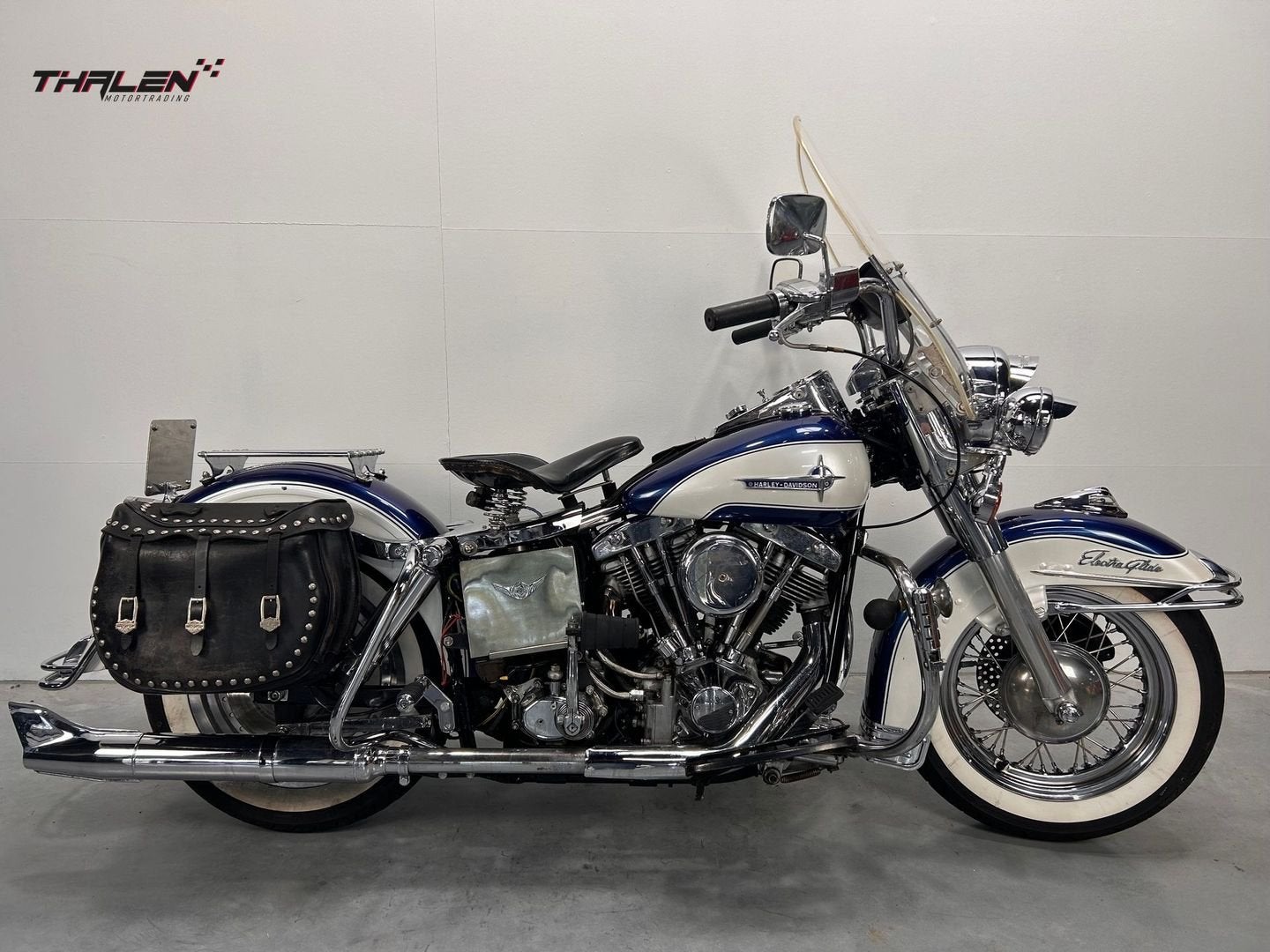 HARLEY-DAVIDSON ELECTRA GLIDE FLH (bj 1975) ml 23900, 2 cilinders, HARLEY-DAVIDSON, Bedrijf, Onbekend