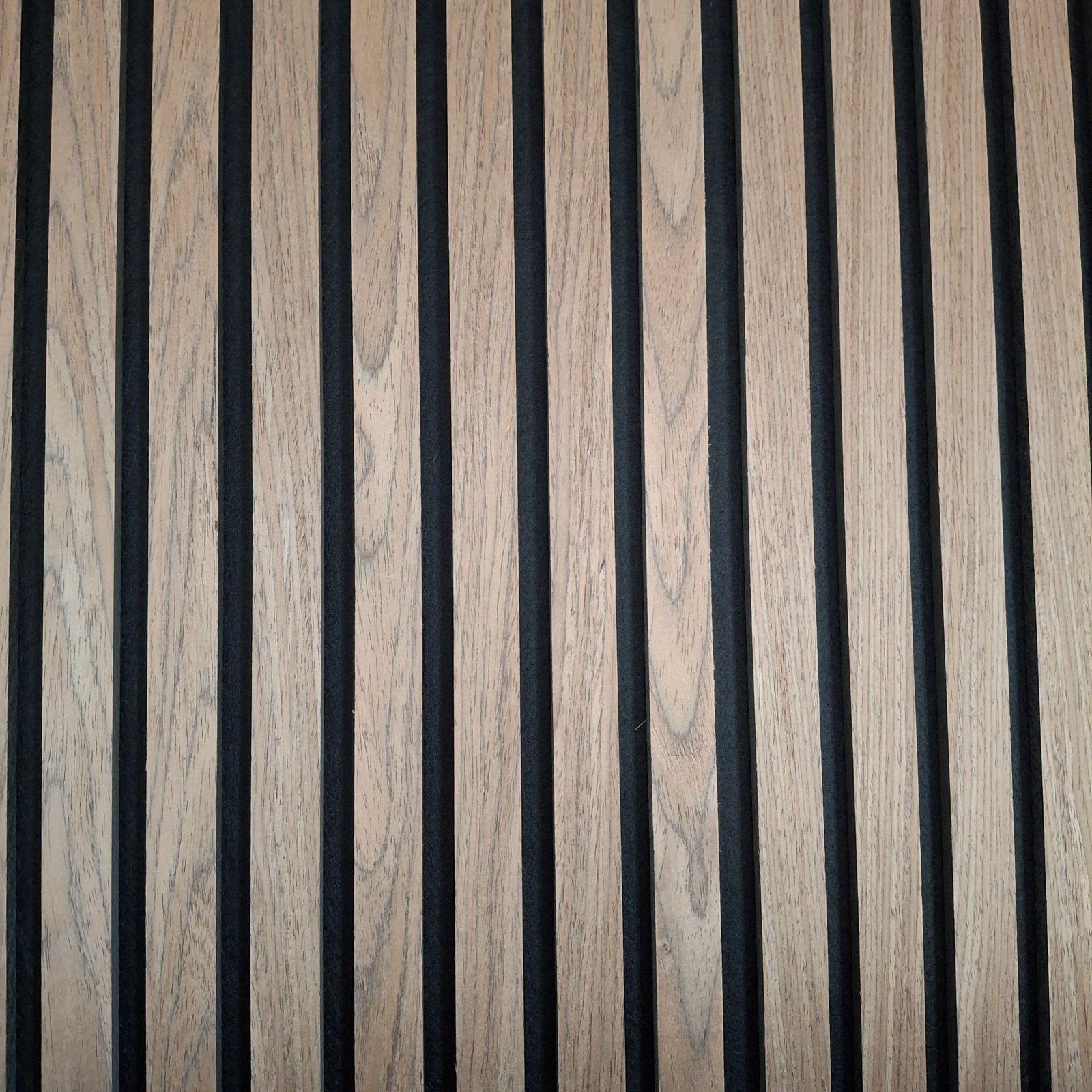 Nieuw akoestisch wandpaneel walnoot 244x52cm, 244 cm, Hout, Nieuw, Bruin