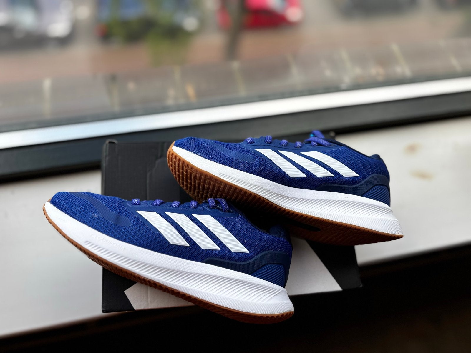 Adidas schoenen maat 37 - Uitstekende staat, Ophalen of Verzenden, Zo goed als nieuw, Blauw, Sneakers of Gympen
