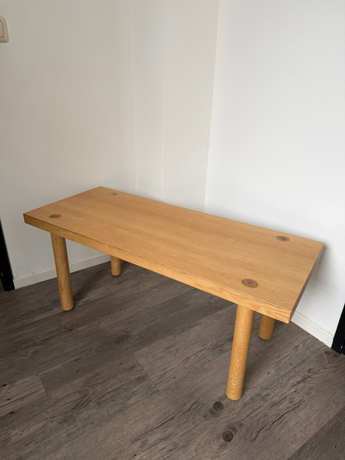 Ikea stockholm salontafel/bankje, Ophalen, 100 tot 150 cm, 50 tot 100 cm, Zo goed als nieuw