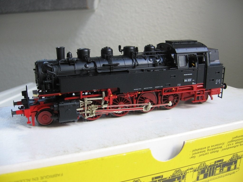 Fleischmann H0. DRG Br 86 522. DCC Digitaal ESU V4.0. 4088., Verzenden, Fleischmann, Zo goed als nieuw, Gelijkstroom