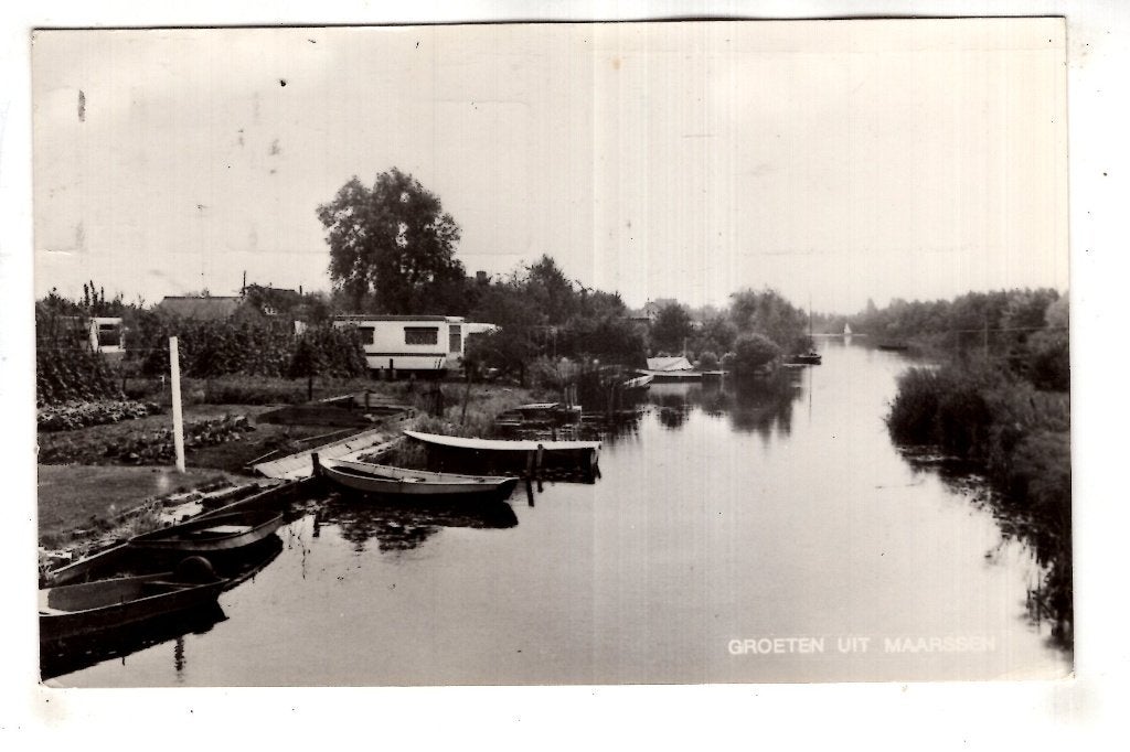 Maarssen Breukelerveen Breukelen, Verzenden, 1940 tot 1960, Gelopen, Utrecht