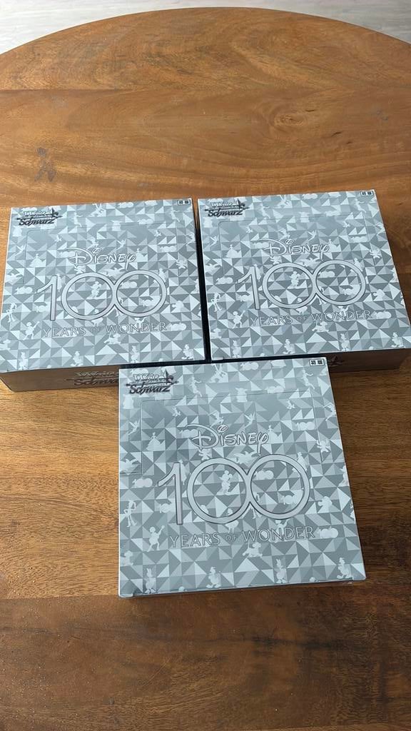 Disney 100 years of wonder (JPN) boosterbox - sealed, Ophalen, Overige figuren, Zo goed als nieuw, Beeldje of Figuurtje