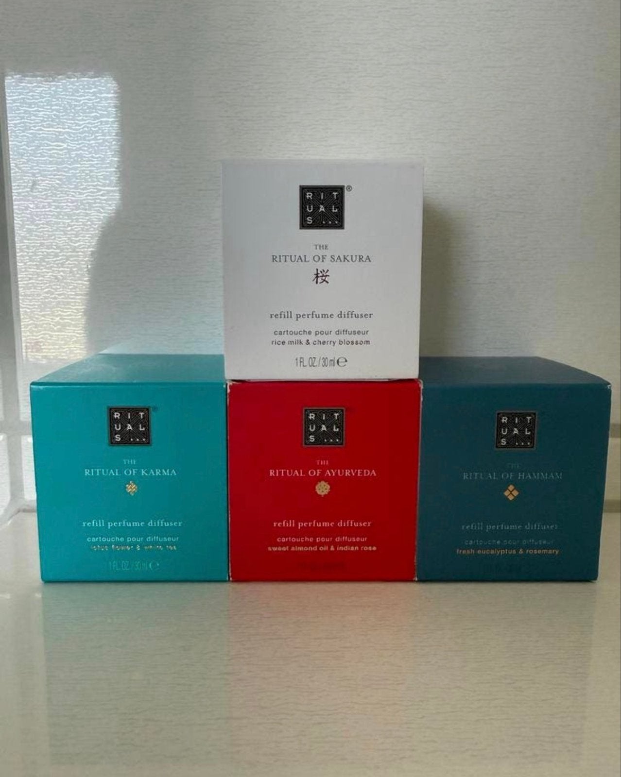 Nieuwe Rituals Genie parfum diffuser cartridges, Huis en Inrichting, Woonaccessoires | Overige, Nieuw, Ophalen of Verzenden