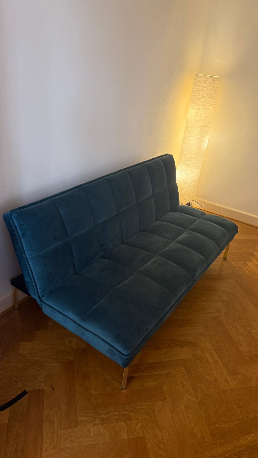 Slaapbank Made Hallie, Ophalen, Tweepersoons, 190 cm of minder, Zo goed als nieuw