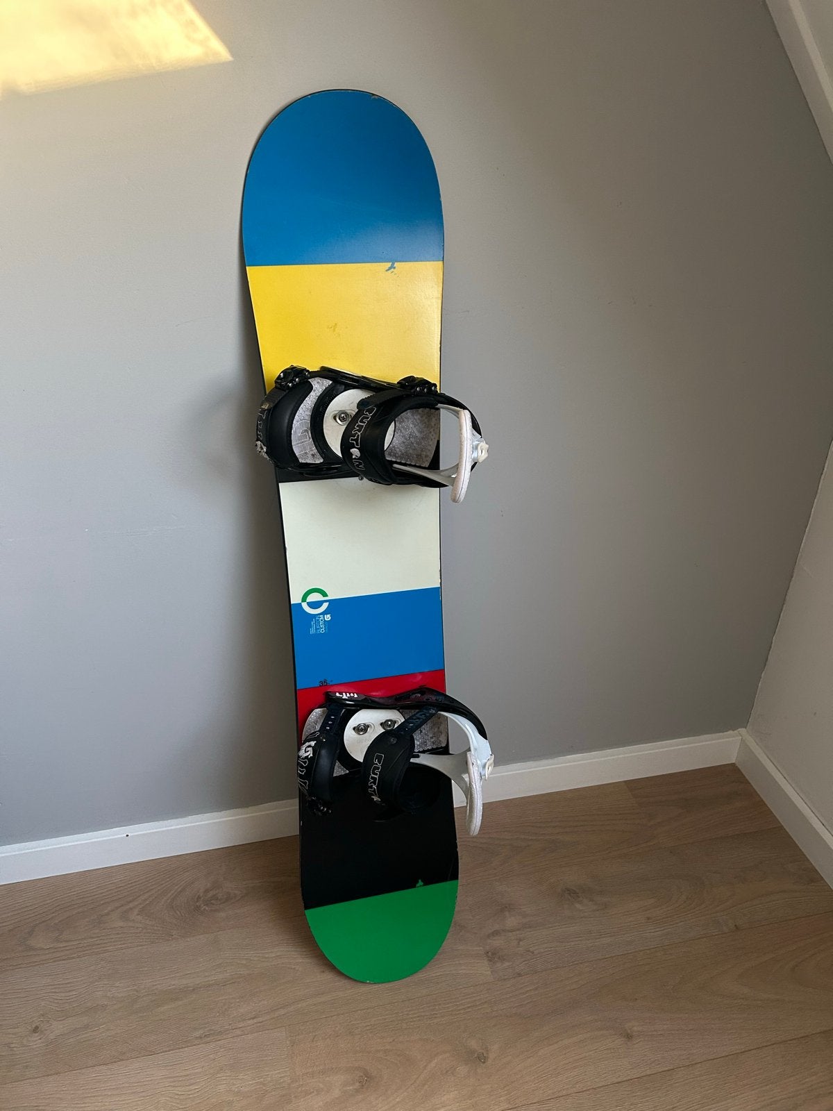 Burton Custom Snowboard 135 met Burton Strap bindingen, Sport en Fitness, Ophalen, Gebruikt, Overige typen, Overige merken