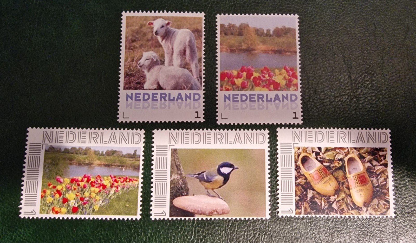 kv1370  postzegels - Lammetjes, tulpen, vogel, klompen, Ophalen of Verzenden, Na 1940, Postfris