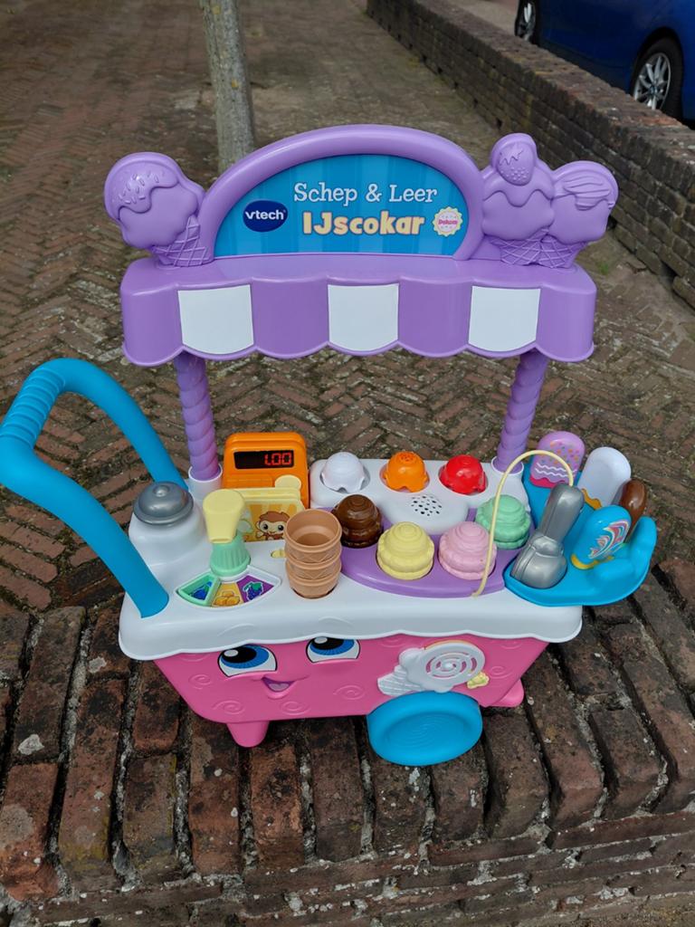 Ijscokar Deluxe, Kinderen en Baby's, Ophalen of Verzenden, Zo goed als nieuw