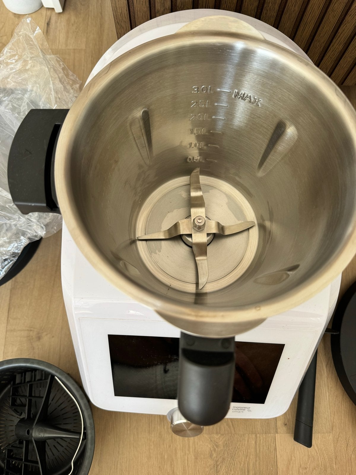 Thermomix Monsieur Cuisine, Witgoed en Apparatuur, Keukenmixers, Nieuw, Ophalen of Verzenden, Vaatwasserbestendig, 3 snelheden of meer