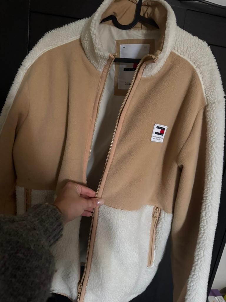 Tommy hilfiger, Verzenden, Zo goed als nieuw, Maat 38/40 (M), Beige
