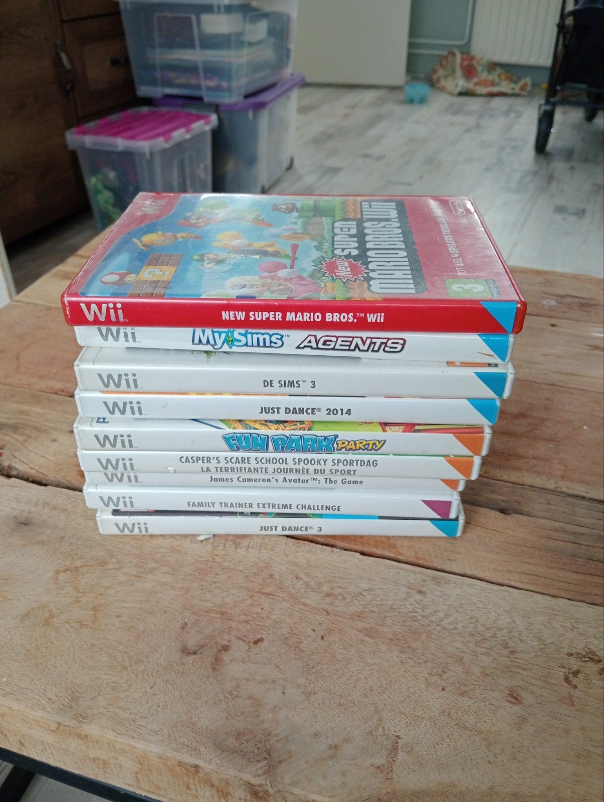 Wii games, Spelcomputers en Games, Ophalen of Verzenden, Zo goed als nieuw, Sport, 3 spelers of meer