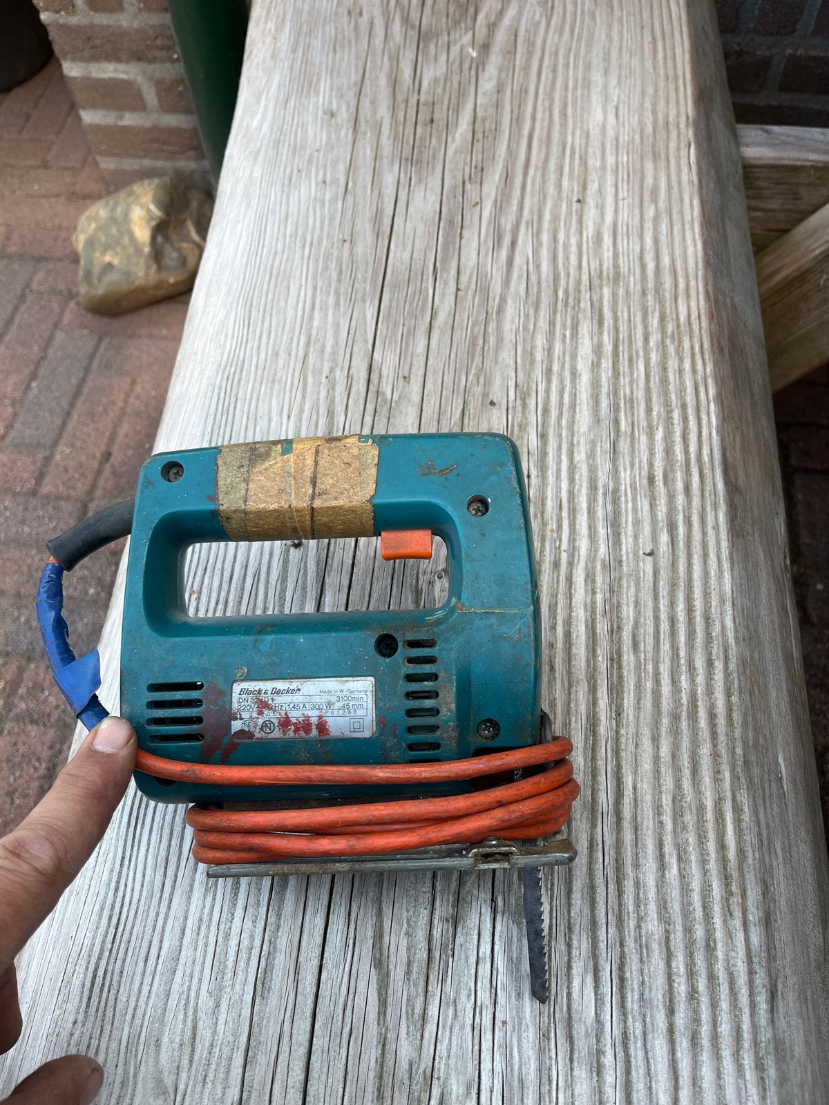 Black en Decker decoupeerzaag, Ophalen, Gebruikt, Decoupeerzaag, 30 tot 70 mm