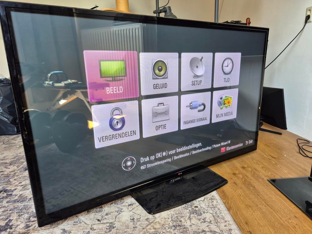 LG 60PB560V 60 inch Plasma TV, Ophalen, 50 Hz, LCD, Zo goed als nieuw