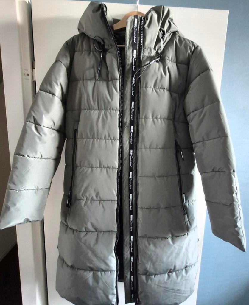 Khujo wintermantel groen maat M, Ophalen of Verzenden