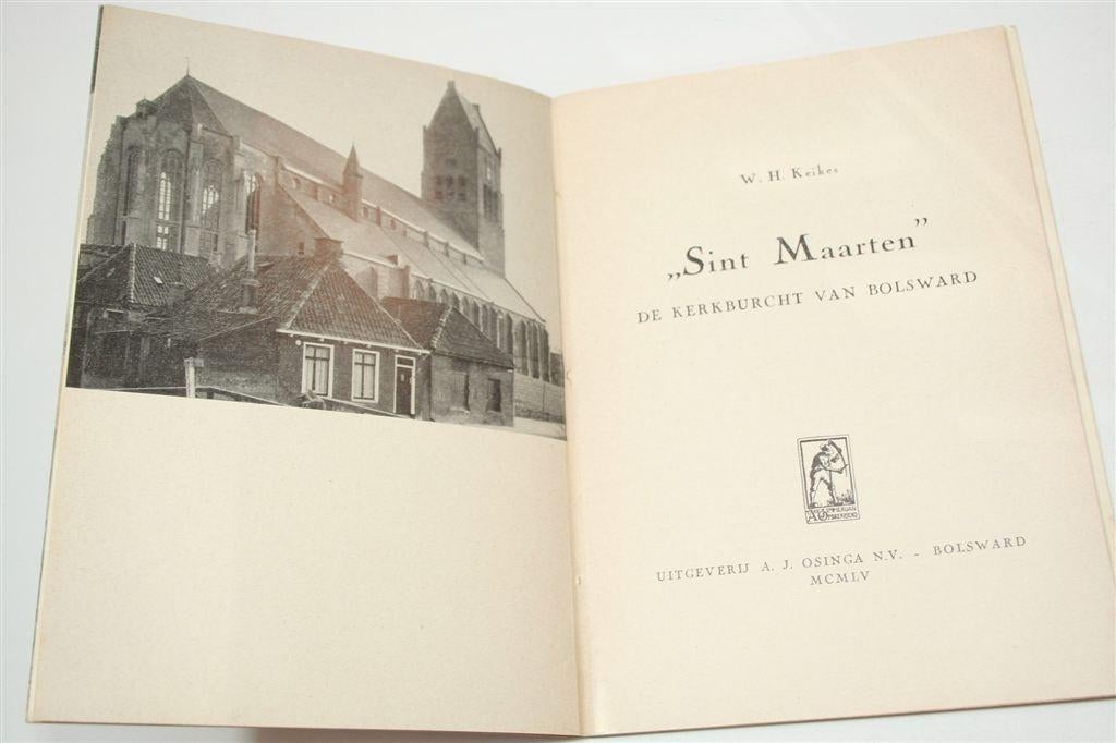 Sint Maarten — Kerkburcht Bolsward 1955, Ophalen of Verzenden, Gelezen