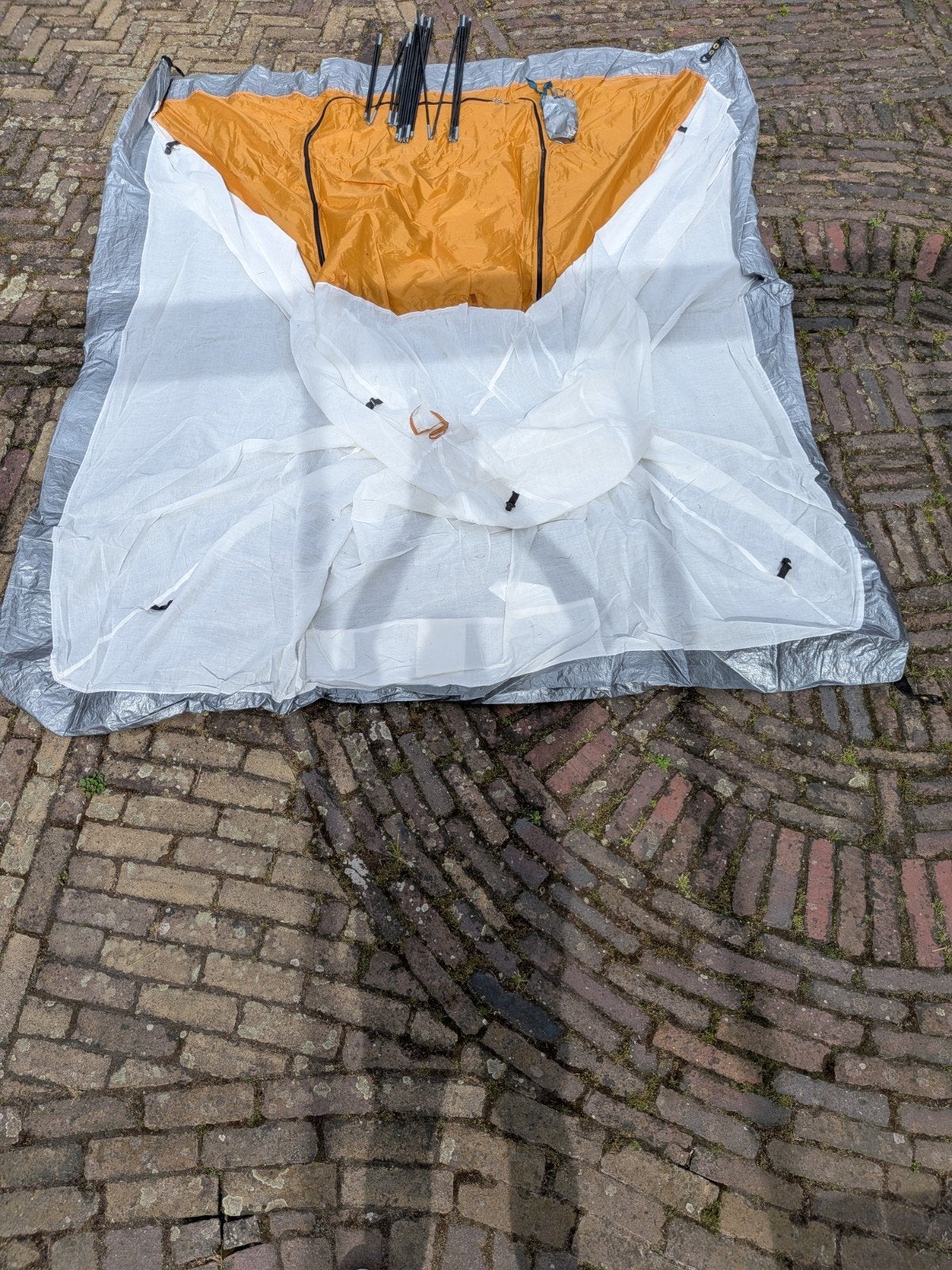 Complete kampeeruitrusting: tent, slaapzak en matje, Ophalen of Verzenden, Gebruikt