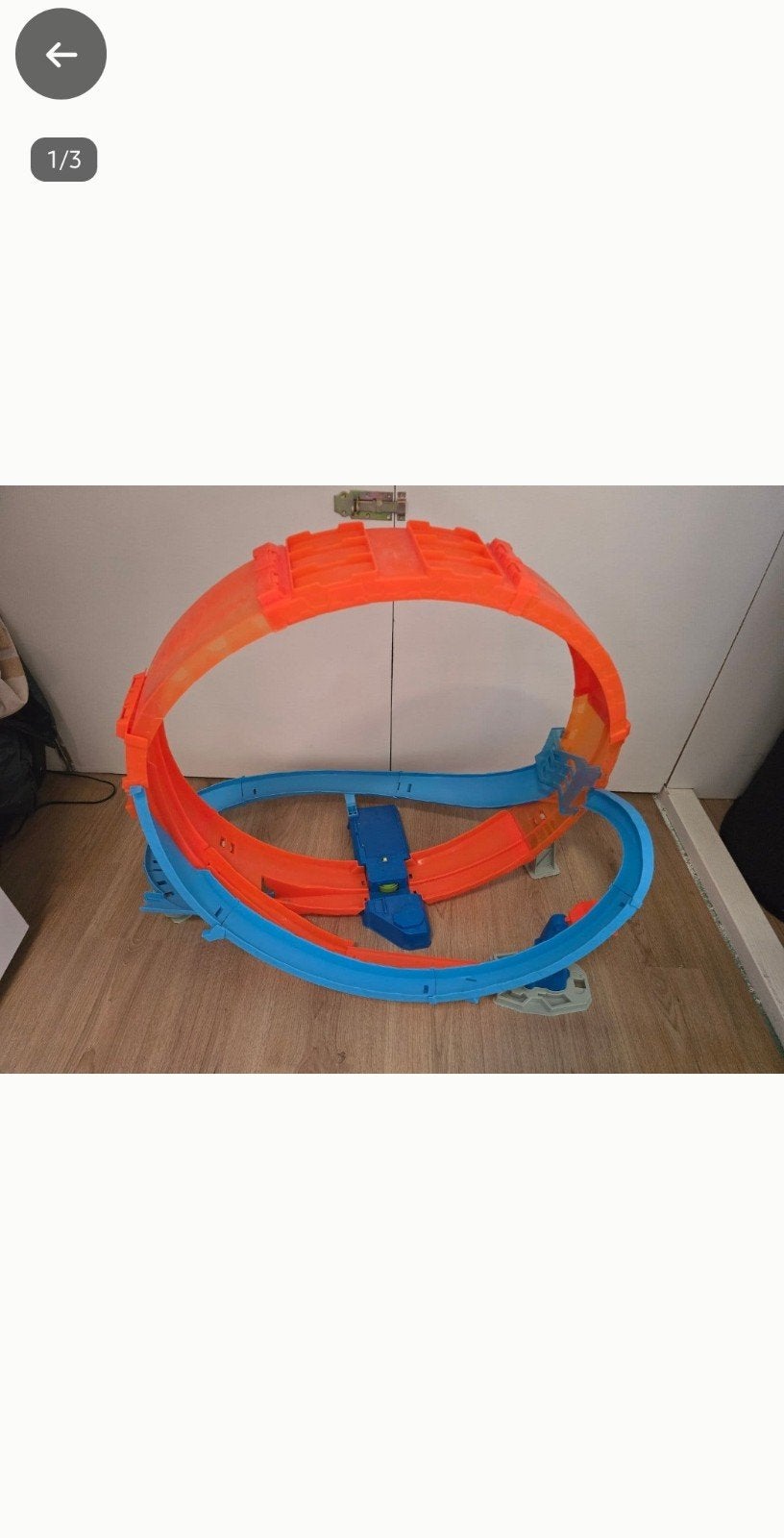 Hot Wheels Action Wervelende looping,, Ophalen, Handmatig, Hot Wheels