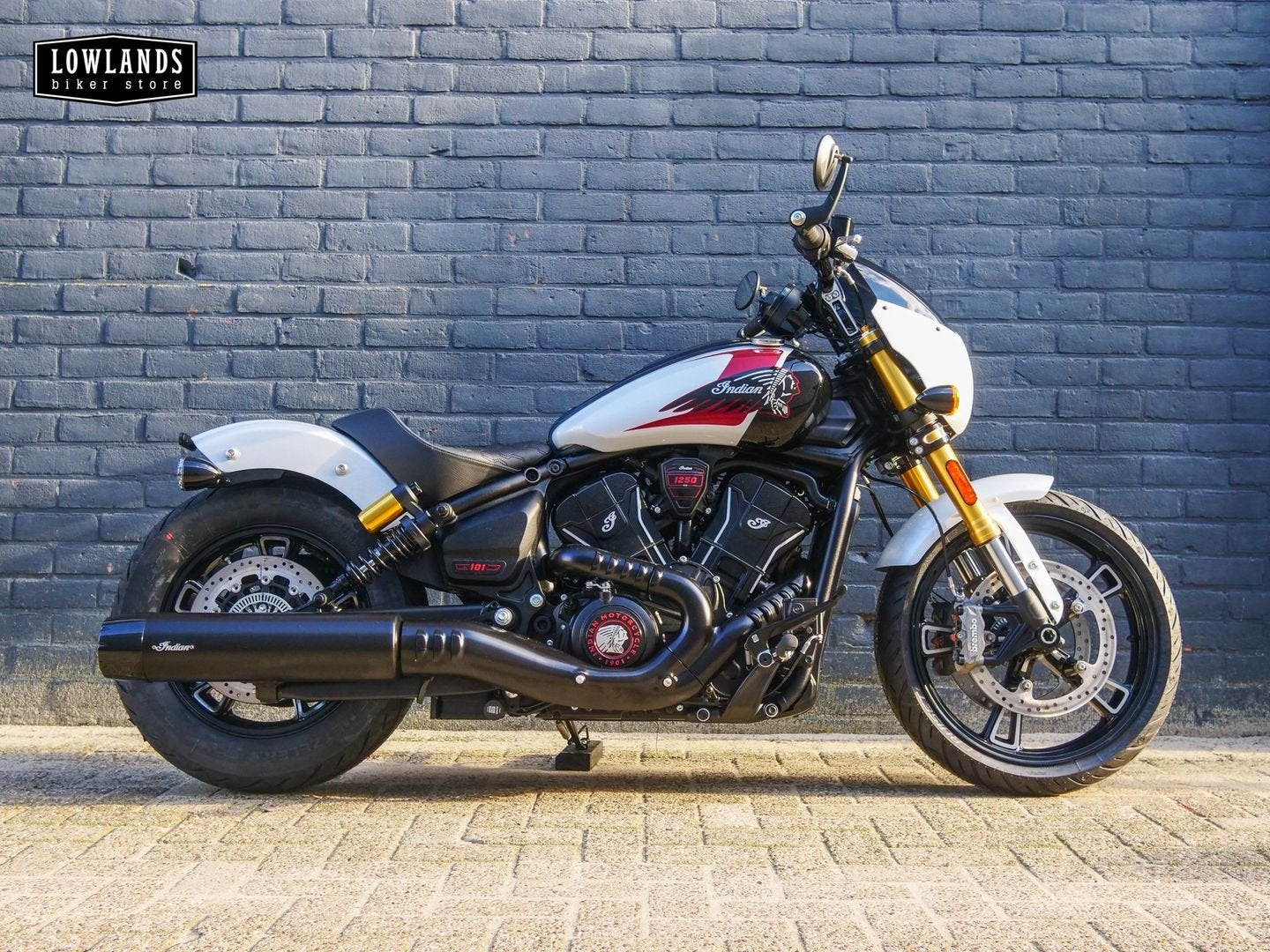 INDIAN MOTORCYCLE 101 SCOUT, 2 cilinders, Onbekend, Indian, Chopper