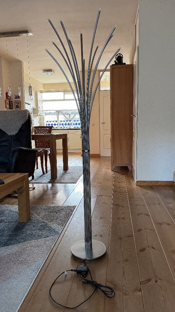 HOVNÄS LED vloerlamp, Ophalen, 100 tot 150 cm, Overige fittingen, Zo goed als nieuw