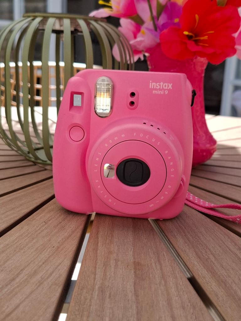 Fujifilm Instax Mini 9 - Roze Instant Camera, Compact, Ophalen of Verzenden, Zo goed als nieuw, Fuji