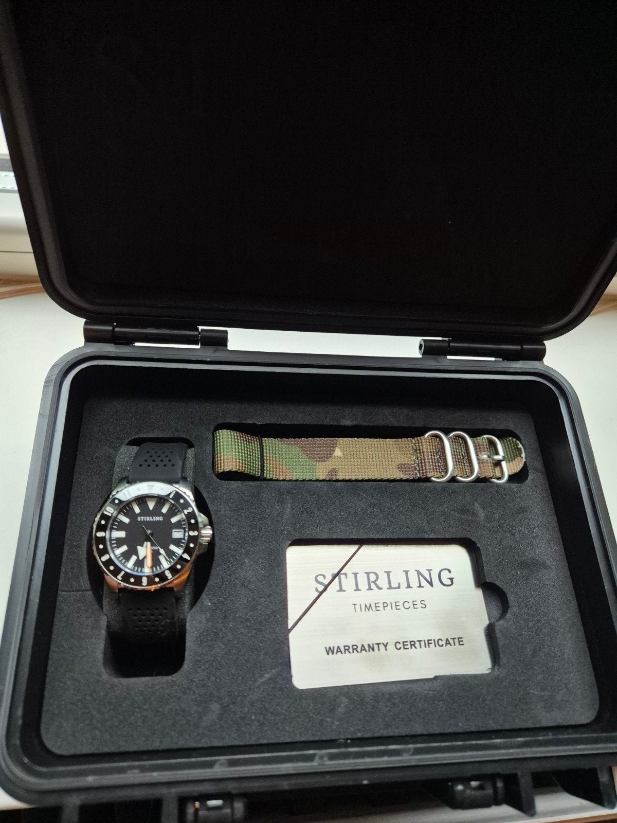 Stirling Timepieces Automatisch Horloge, Overige merken, Staal, Polshorloge, Overige materialen