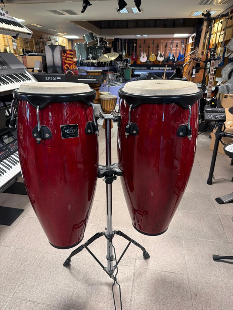 Schalloch Congas met standaard, Muziek en Instrumenten, Ophalen, Gebruikt, Trommel