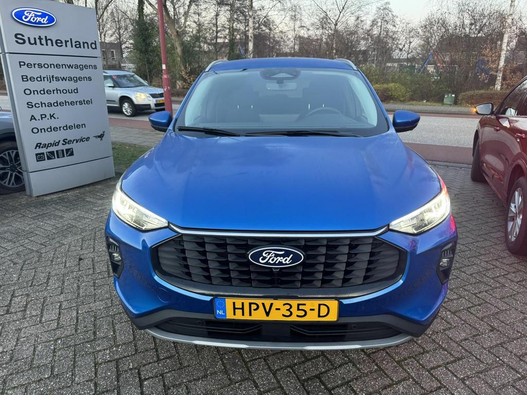Ford Kuga 2.5 PHEV Titanium 243pk | Orig NL auto | Adaptive, Gebruikt, Euro 6, Blauw, Bedrijf