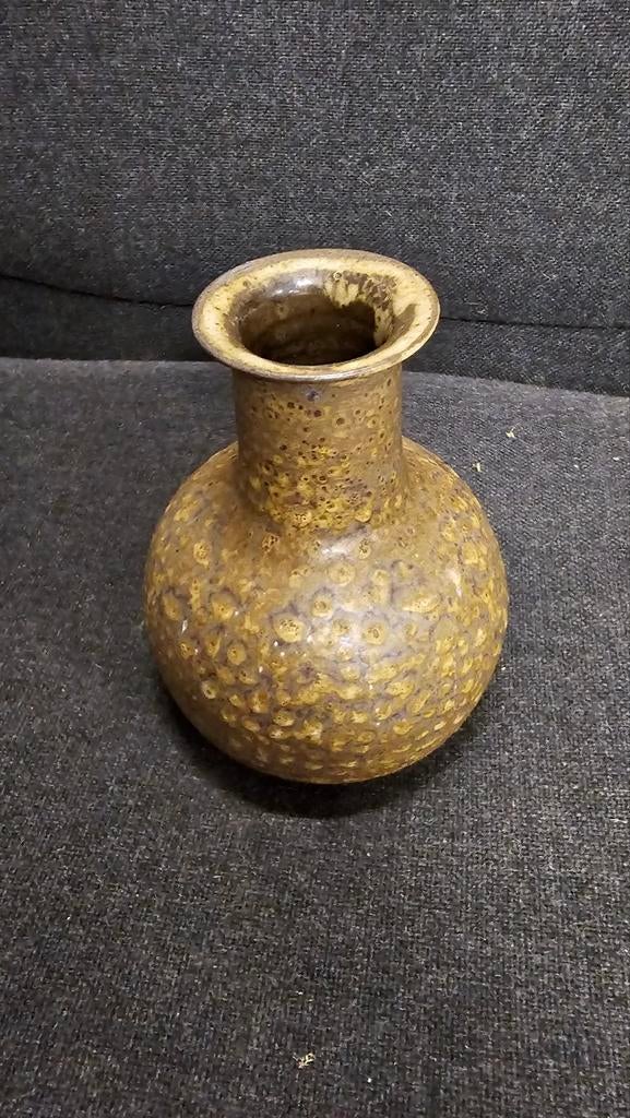 Vintage keramische vaas, gesigneerd "Hannie Mein", Antiek en Kunst, Antiek | Vazen, Ophalen of Verzenden