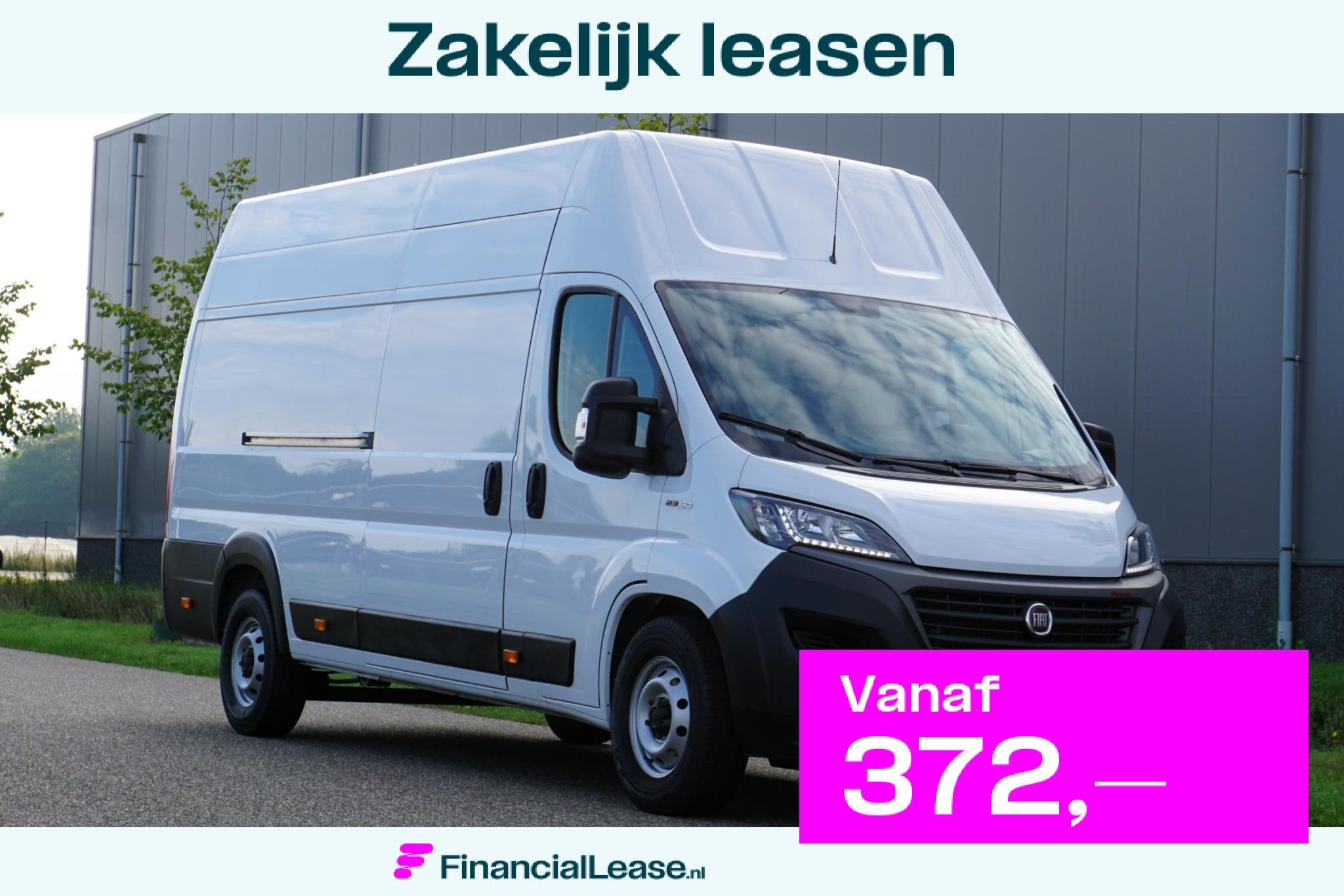 Fiat Ducato 35H 2.3 MultiJet L4H3 160 pk |Topstaat |Camera |, Voorwielaandrijving, Dealer onderhouden, Stof, Gebruikt