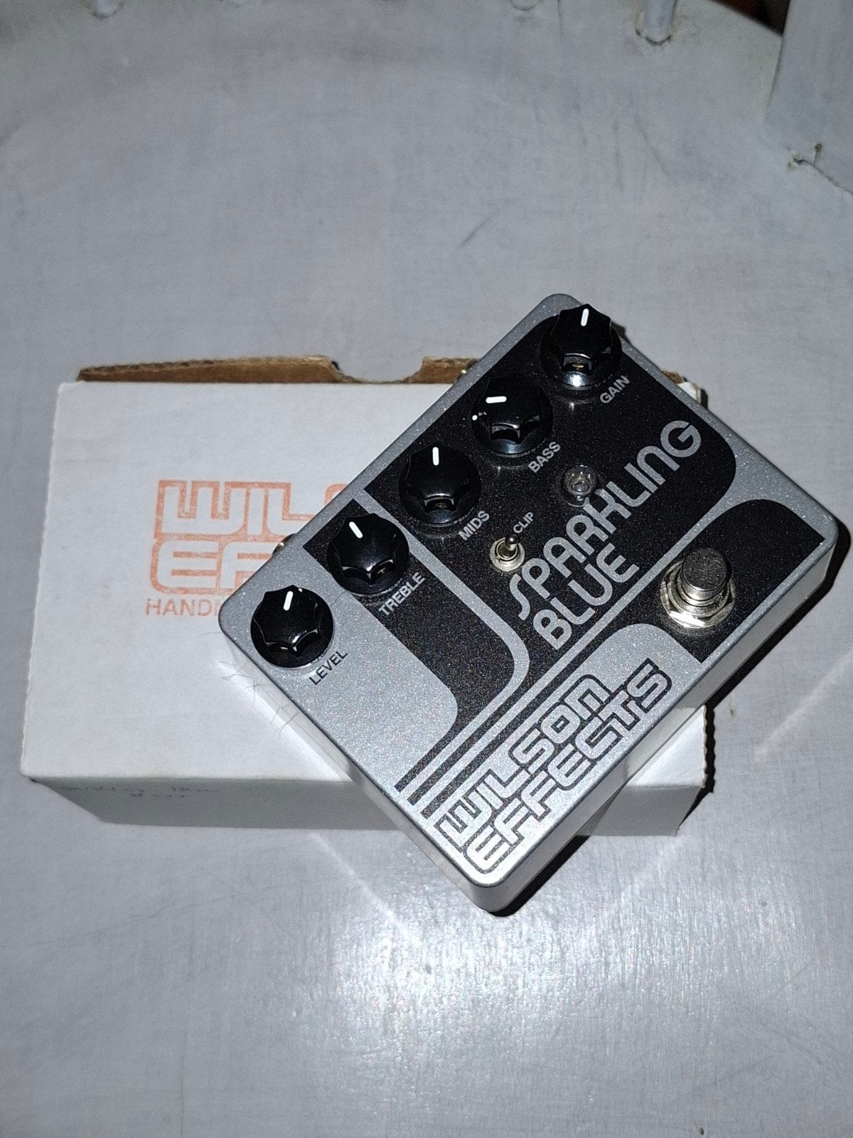 Wilson Sparkling Blue Overdrive, Muziek en Instrumenten, Ophalen of Verzenden, Zo goed als nieuw, Distortion, Overdrive of Fuzz