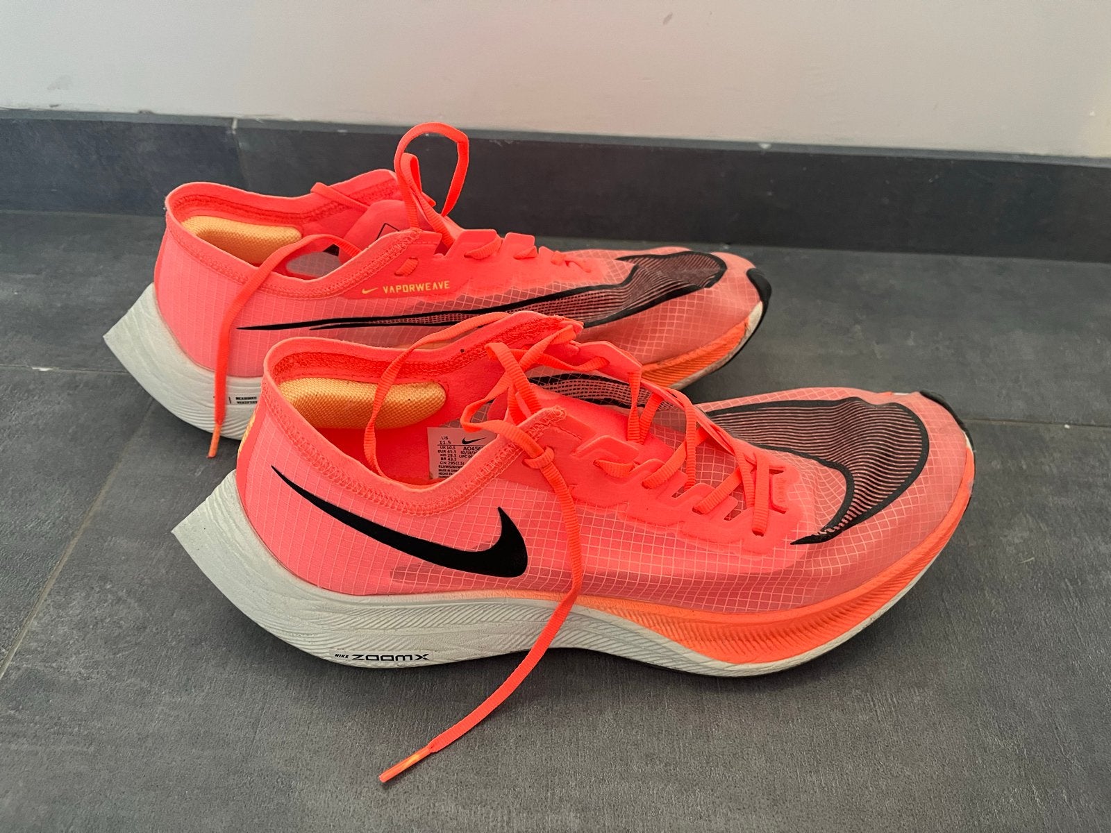 Nike Vaporfly hardloopschoenen - Zo goed als nieuw, Ophalen, Zo goed als nieuw, Overige kleuren, Sportschoenen