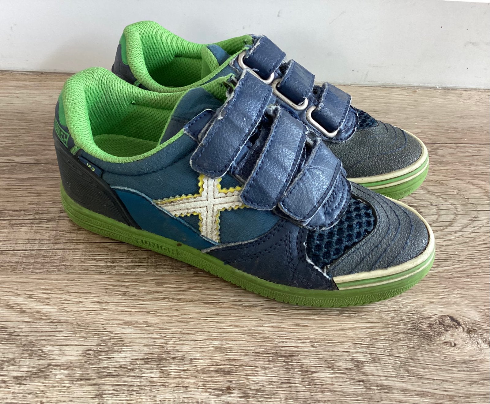 Munich sneakers blauwgroen (31), Gebruikt, Jongen of Meisje, Schoenen, Ophalen of Verzenden
