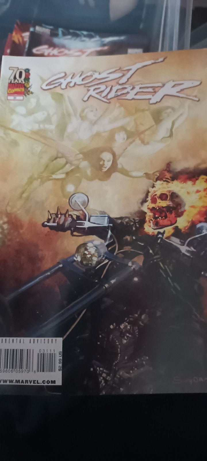 marvel ghostrider comics nr4, Gelezen, Amerika, Marvel Comics, Ophalen of Verzenden