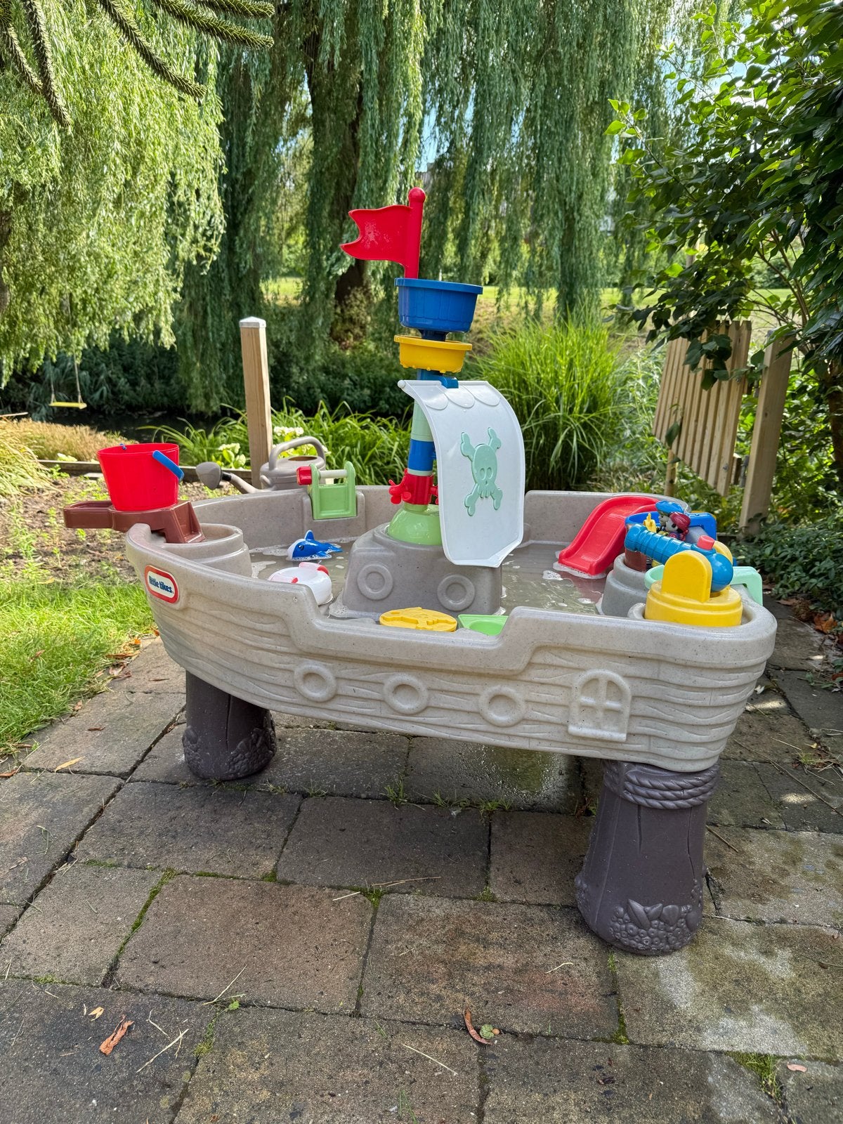 Little Tikes Piratenboot Watertafel Zandtafel, Ophalen, Gebruikt