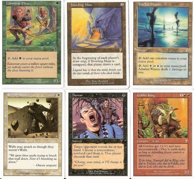 (109) MAGIC kaarten van serie 7th Edition, Verzenden, Zo goed als nieuw, Meerdere kaarten