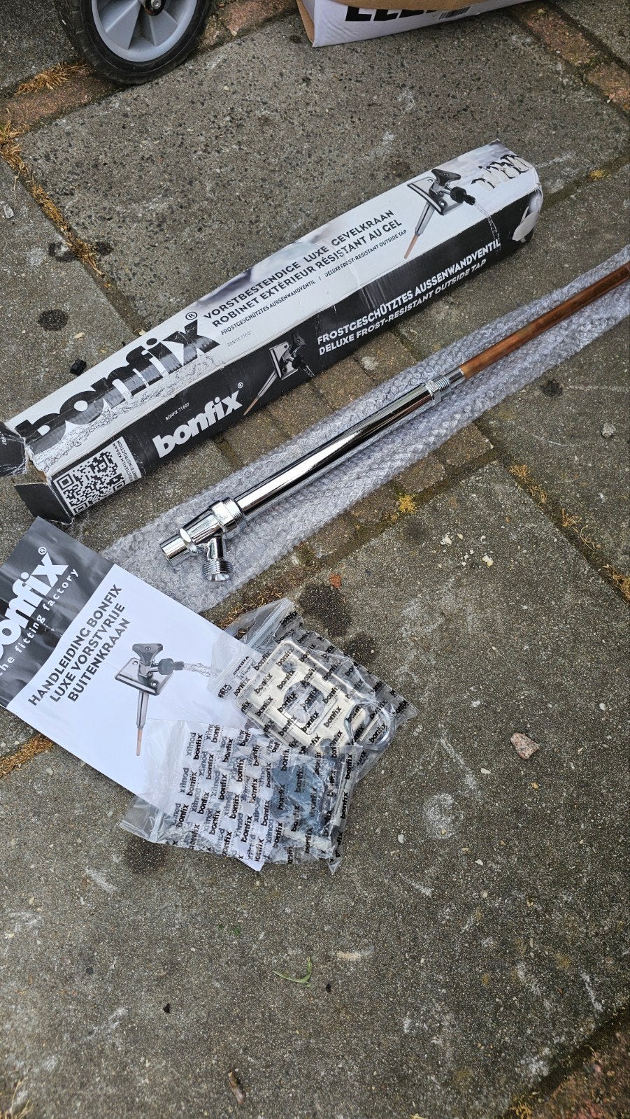 Bonfix Vorstvrije Buitenkraan - Nieuw in Doos, Doe-het-zelf en Verbouw, Sanitair, Ophalen of Verzenden, Nieuw, Kraan