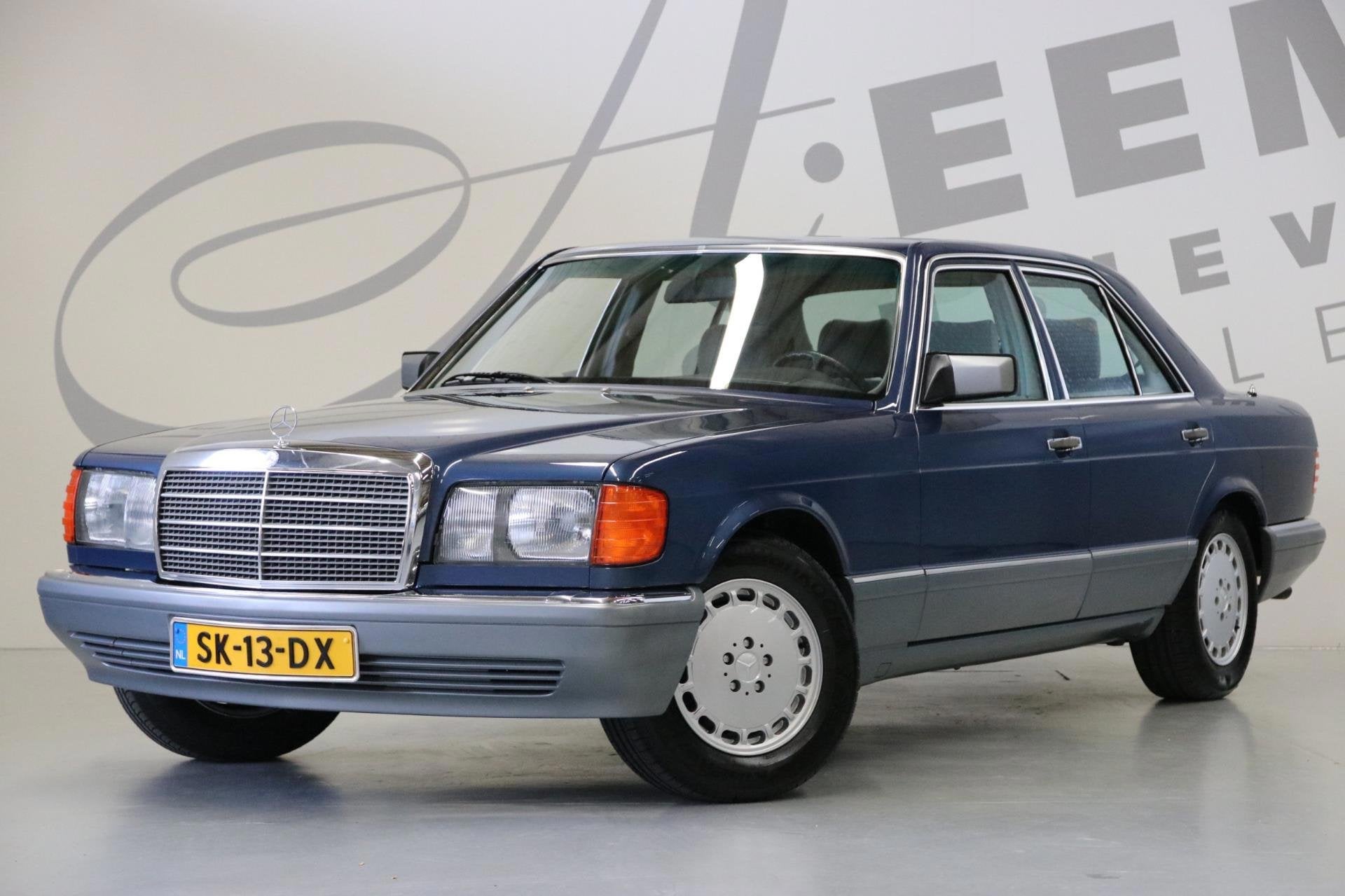 Mercedes-Benz S-klasse 260 SE/ W126/ Schuifdak/ NAP/ Origine, Auto's, Mercedes-Benz, Automaat, Metallic lak, Achterwielaandrijving