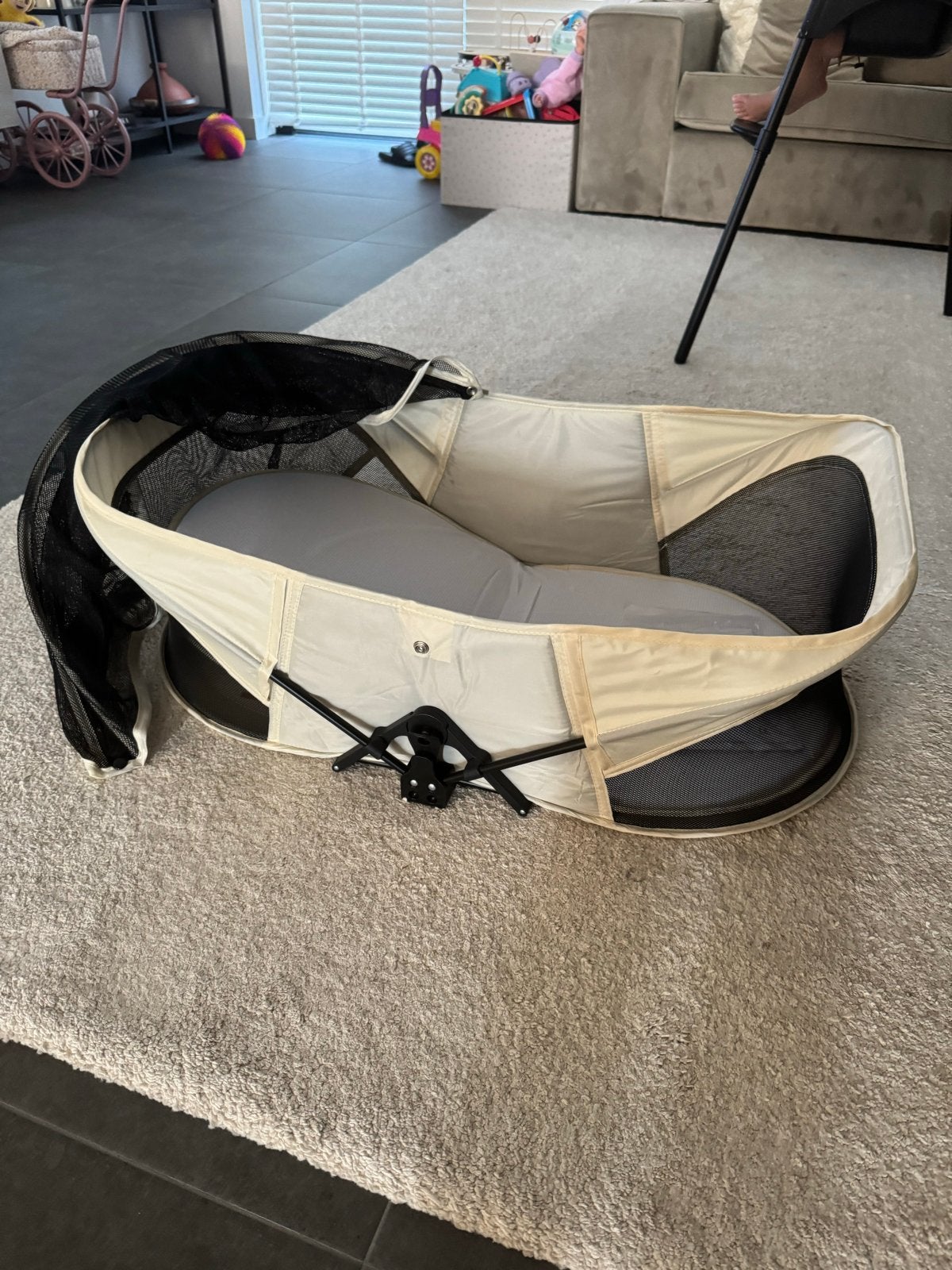 Deryan Infant de Luxe Reiswieg/Campingbedje, Kinderen en Baby's, Babywiegjes en Ledikanten, Ophalen of Verzenden, Nieuw, Reisbedje
