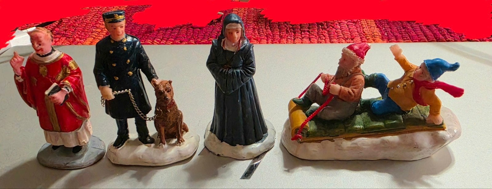 Kerstdorp Lemax beeldjes., Diversen, Ophalen