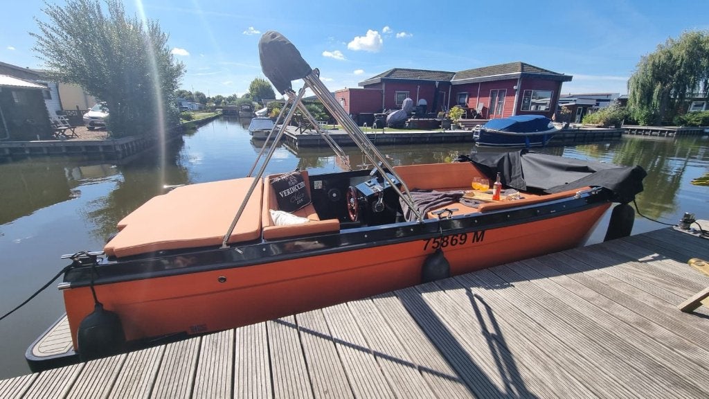 Mooi Tender Sloep 50PK Suzuki GPS Bimini geweldige uitrust., Watersport en Boten, Sloepen, Tender, Rondzit, 1.00 - 1.50 meter