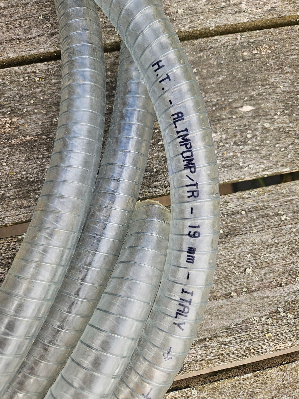Transparante drinkwaterslang 19mm - 500cm, Ophalen of Verzenden