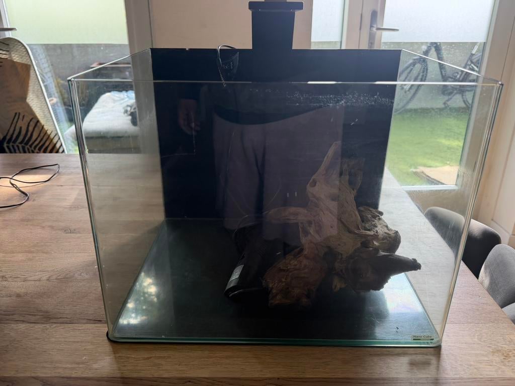 Dennerle 55 liter aquarium, Dieren en Toebehoren, Vissen | Aquaria en Toebehoren, Ophalen, Dennerle, Zo goed als nieuw, Leeg aquarium