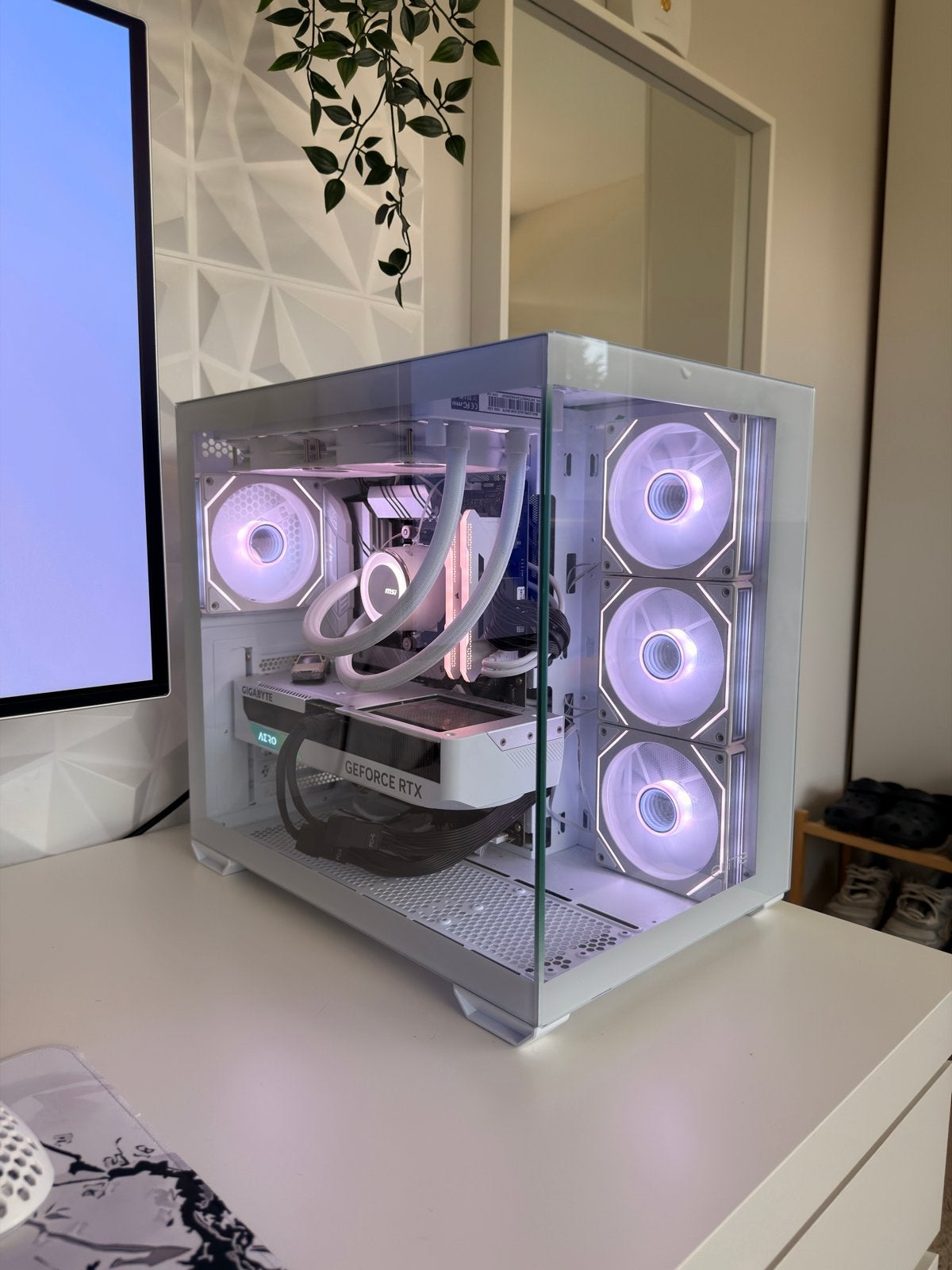 Witte Gaming PC: RTX 4070 | Ryzen 9 5900X | 32GB RAM | 2TB, Computers en Software, Desktop Pc's, Ophalen, 32 GB, Zo goed als nieuw