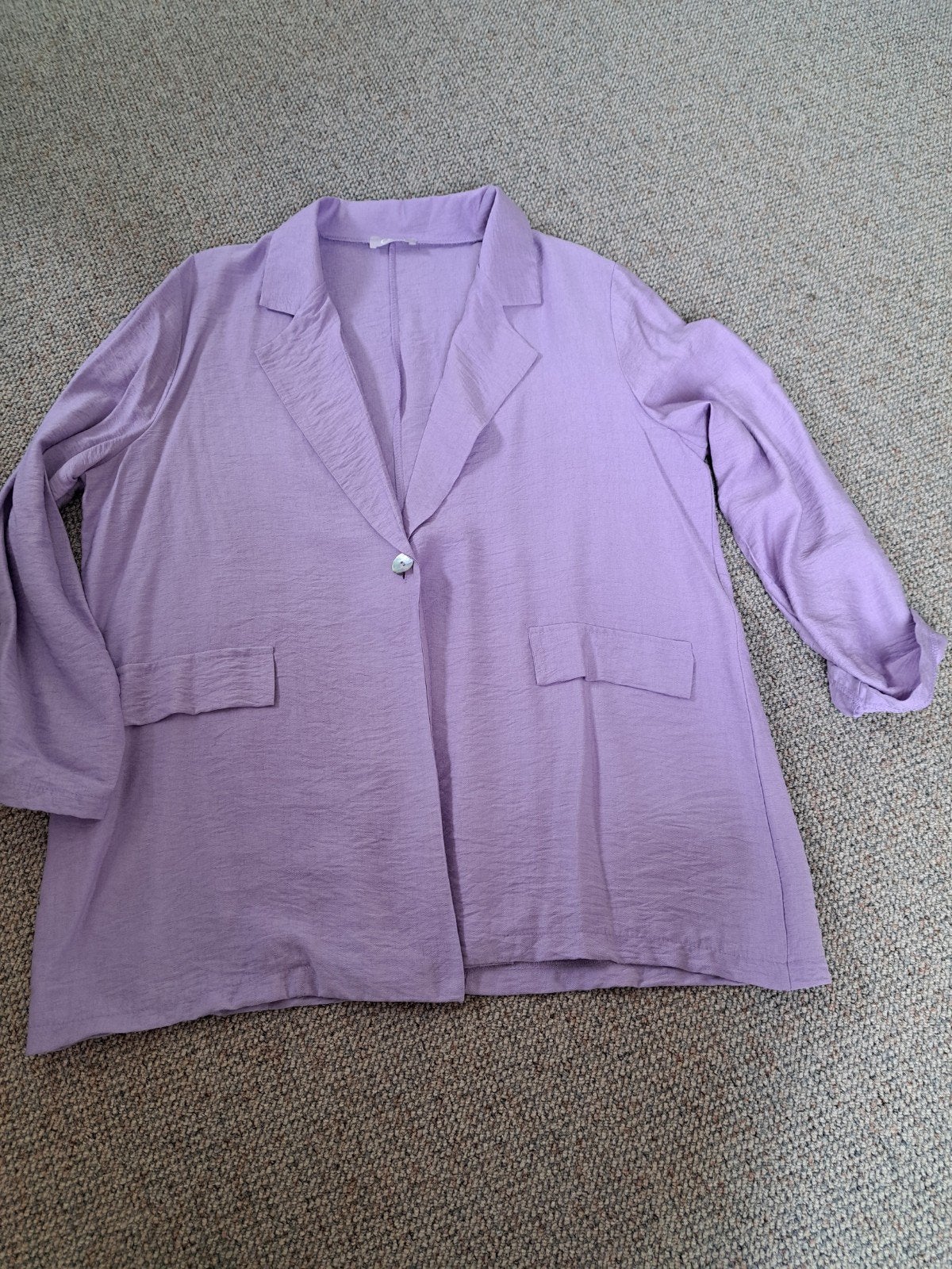 blazer  licht paars, Ophalen of Verzenden, Zo goed als nieuw, Maat 46/48 (XL) of groter, Paars