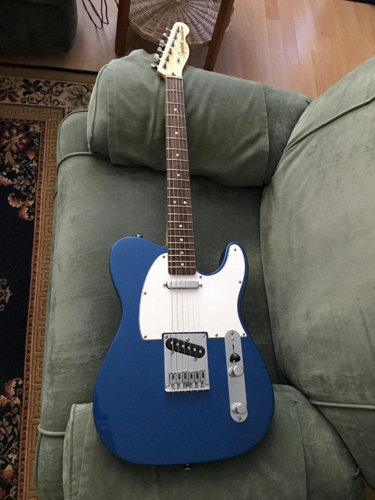 Squier Affinity Telecaster  +  Fender Frontman 10 G, Ophalen, Zo goed als nieuw, Solid body, Fender