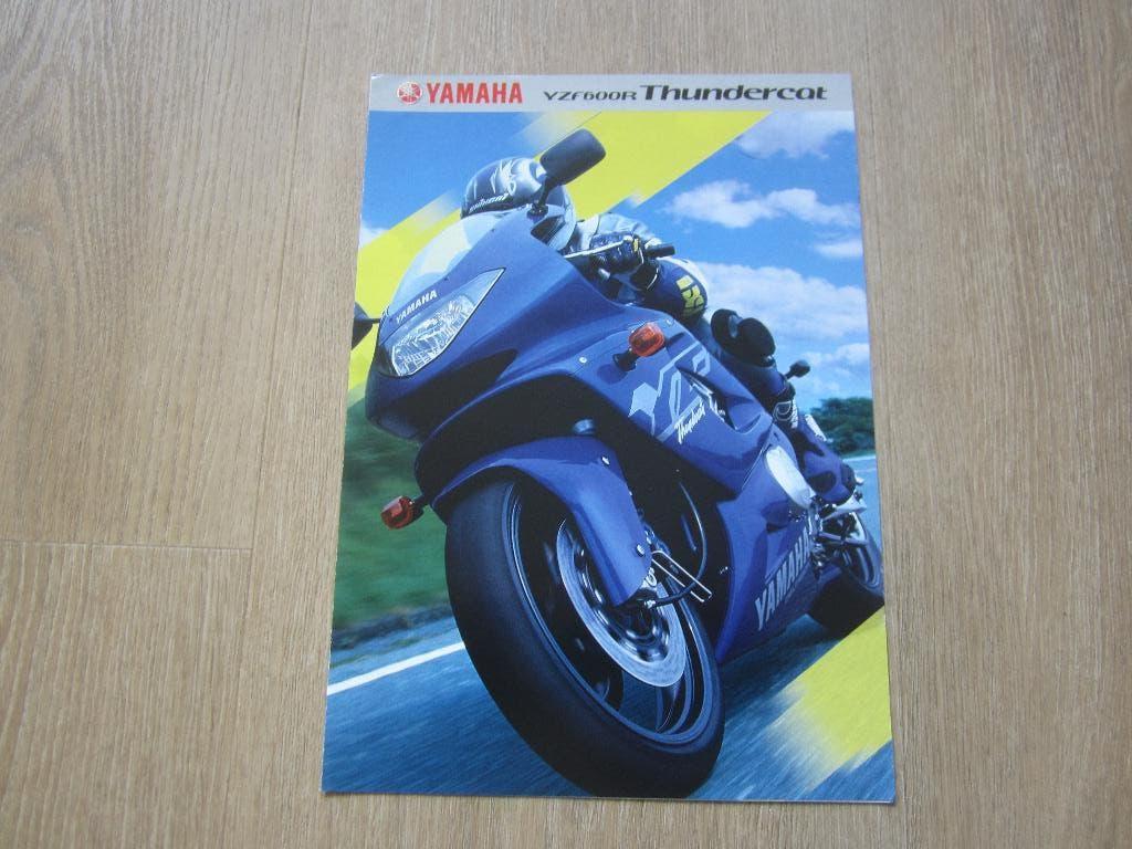 Yamaha YZF 600 R Thundercat brochure folder 2001, Ophalen of Verzenden, Yamaha