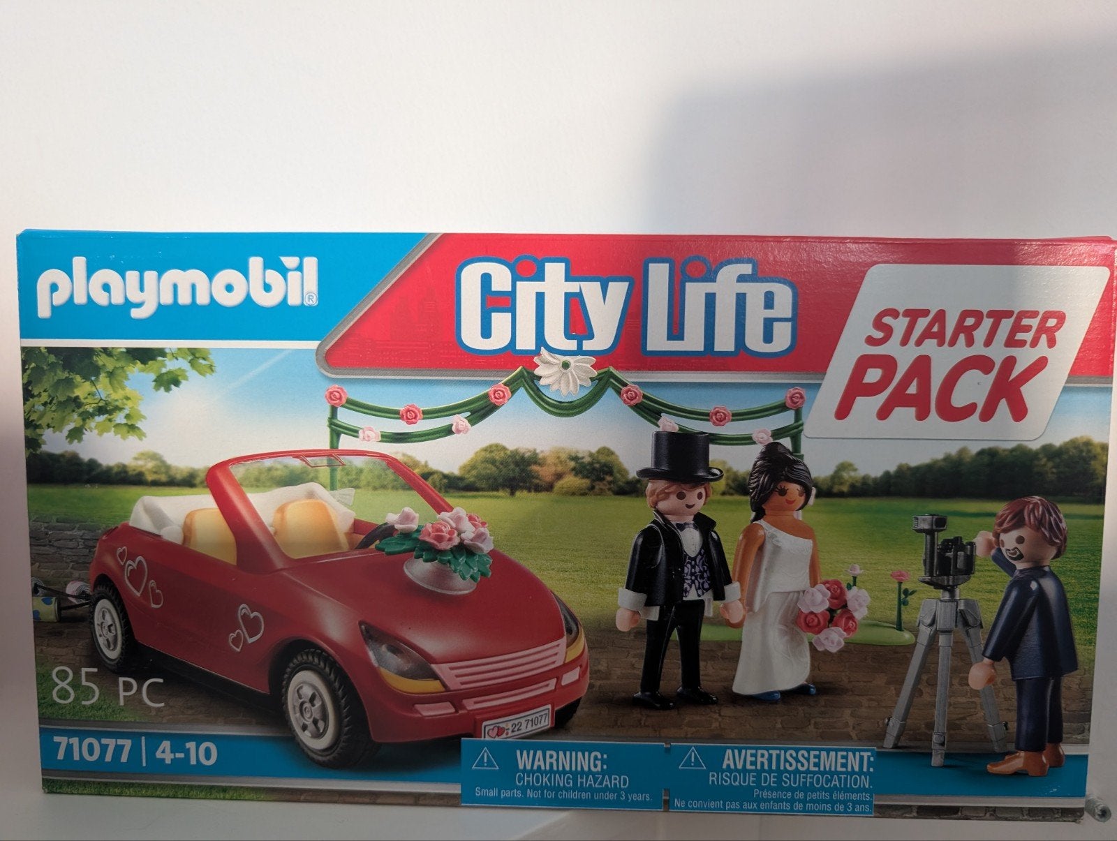 Playmobil bruidspaar met auto 71077, Kinderen en Baby's, Complete set, Overige typen, Nieuw, Ophalen of Verzenden