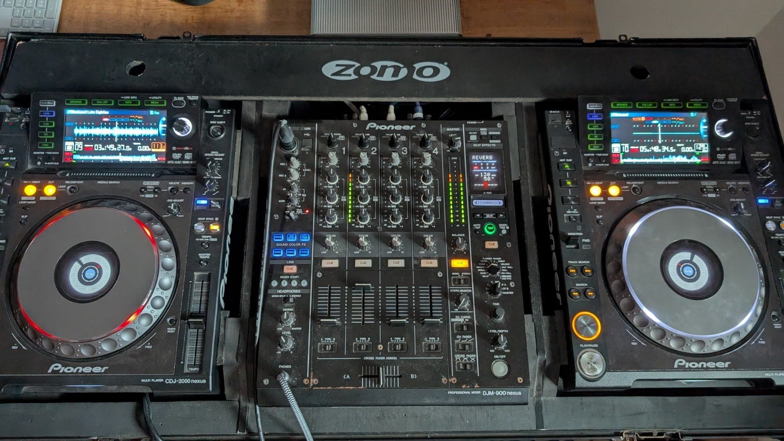 2X CDJ 2000 NEXUS 1X DJM 900 NEXUS, Muziek en Instrumenten, Dj-sets en Draaitafels, Ophalen, Pioneer