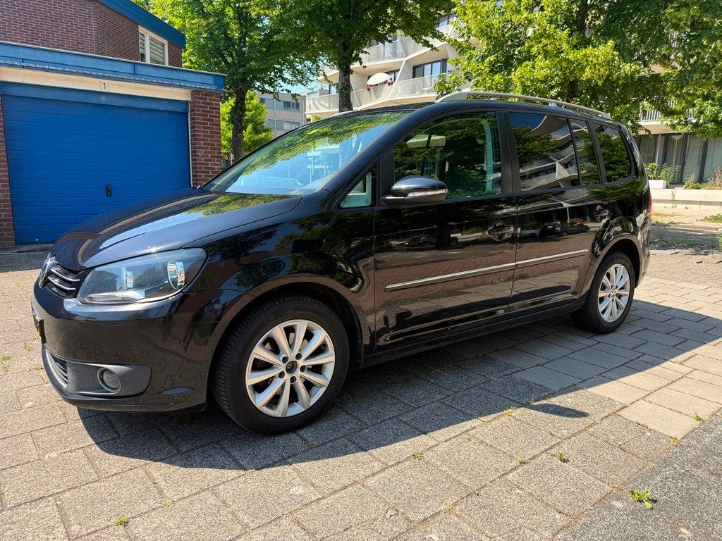 Volkswagen Touran 1.2 TSI Highline BlueMotion NW APK, Auto's, Volkswagen, Euro 5, Gebruikt, Zwart, Origineel Nederlands