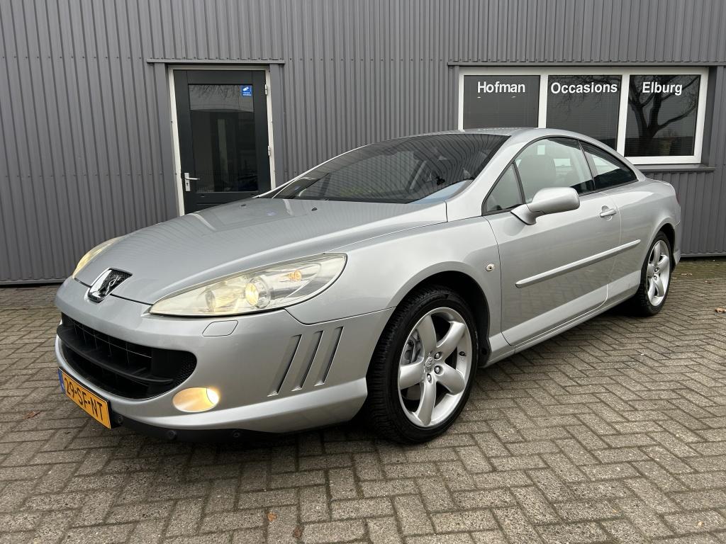 Peugeot 407 Coupé 3.0-24V V6 AUT PDC LEER Cruise NAVI!, Automaat, Gebruikt, 2946 cc, 4 stoelen